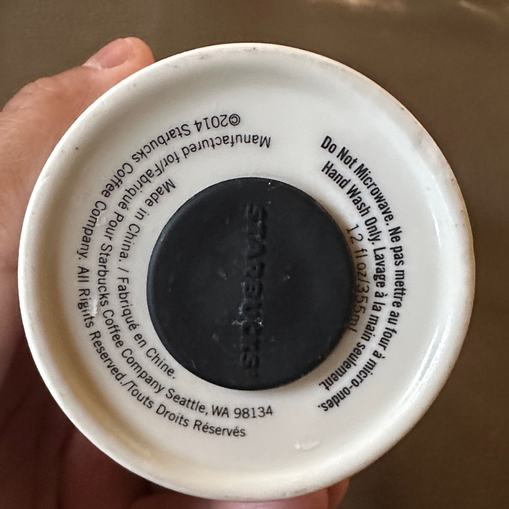 Starbucks White Ceramic Mug - Picture 2 of 6